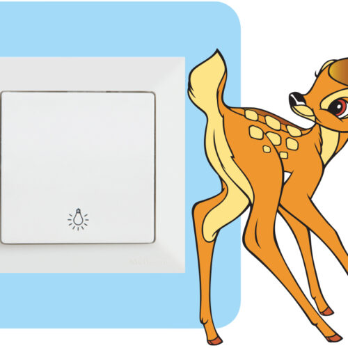 Bambi 2 stiker oko prekidaca